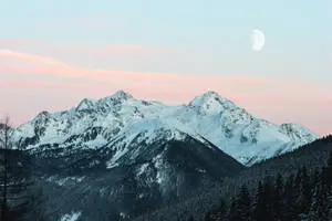 Mountain Peaks For Mountain Iphone Display