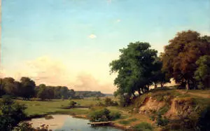 Misty Landscape in the Sandhills