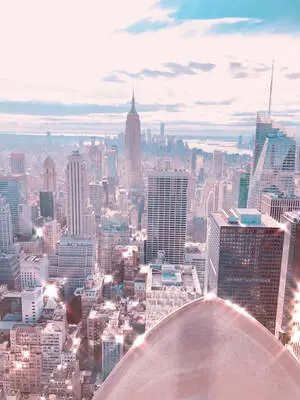 New York Aesthetic Huge Skyscrapers