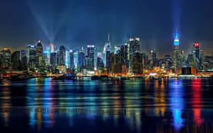Iconic New York skyline in all its glory