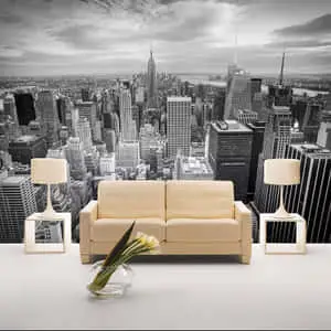 Monochrome New York City Landscape