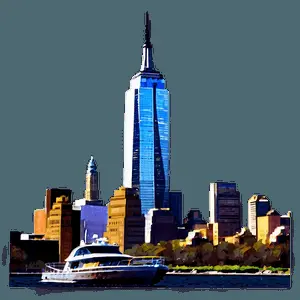 New York City Skyline PNG 05212024