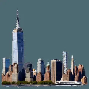 New York City Skyline PNG 27