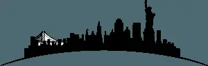 New York City Skyline Silhouette