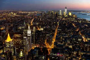 Majestic View of New York Cityscape
