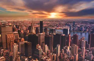 Skyline of New York City
