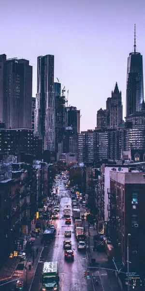 Brighten up your day with views of bustling New York City