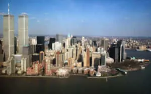A Timeless Bird's-eye Perspective of Old New York City