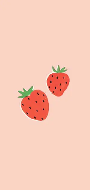 Pastel Strawberry Fruit 