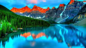 Breathtaking Scenic Landscape at Dusk