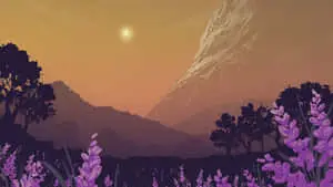 Get lost in Nature's beauty with Pixel Landscape