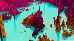 An Incredible Pixel Landscape Painting of Nature