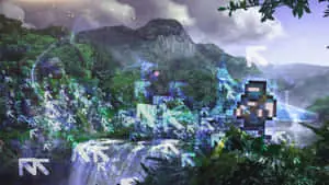 Explore The Colorful Pixel Landscape