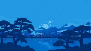 Experiencing Nature in Pixel Art