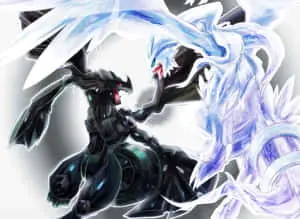Black And White Pokemon Battle Background
