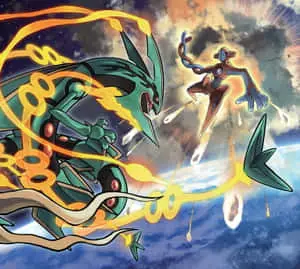 Animated Legendary Pokemon Landscape Format Battle Background