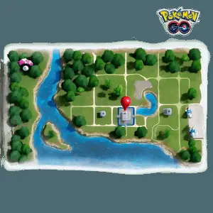 Pokemon Go Map Exploration PNG qdr65