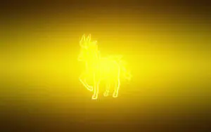 Pokemon Ponyta Silhoutte