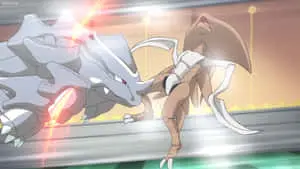 Rhyhorn Versus Kabutops
