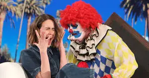 Sarah Paulson Scared By Ellen DeGeneres