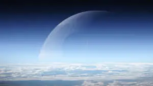 Tropical Beach of Scarif in the Star Wars Universe