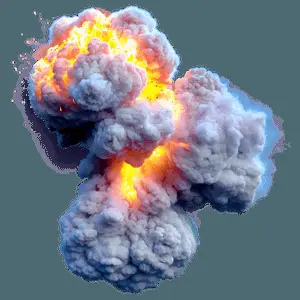 Sci-Fi Explosion PNG 99