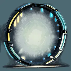 Sci-Fi Portal Design PNG mvv24