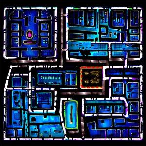 Sci-Fi Spacecraft Maze PNG top