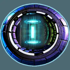 Sci Fi Teleportation Device PNG oig