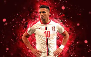 Dusan Tadic Leading Serbia National Football Team