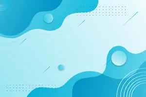 Serenity Blue Abstract Landscape