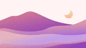 Serenity Peak Abstract Landscape