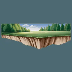 Simple Landscape Sketch PNG ydh