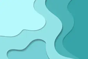 Soothing Blue Abstract Landscape