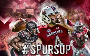South Carolina Gamecocks Hashtag SPURSUP Fan Art