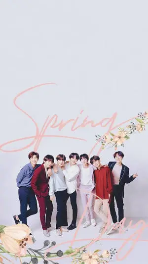 Spring Day Lockscreen BTS 