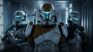 Epic Star Wars Battle Scene
