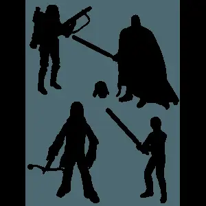 Star Wars Silhouettes