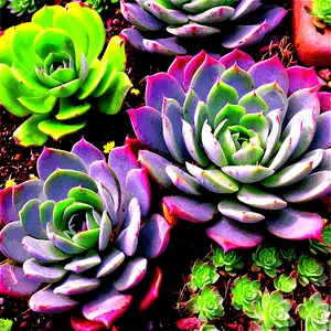 Succulent Landscape Ideas PNG 06212024