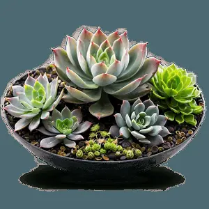 Succulent Landscape Ideas PNG kwo
