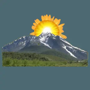 "Sun Over Mountains: Scenic PNG" dde52