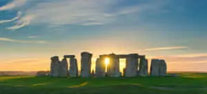 Sunrise In Stonehenge England