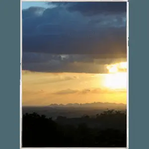 Sunset from the Hilltop PNG uil