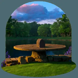 Sunset in the Park PNG ybv