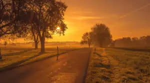 Captivating Sunset Landscape