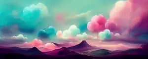 Surreal_ Candy_ Colored_ Skyscape