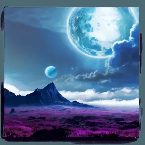 Surreal Dreamcore Landscape PNG tbi