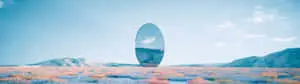 Surreal Mirrorin Landscape