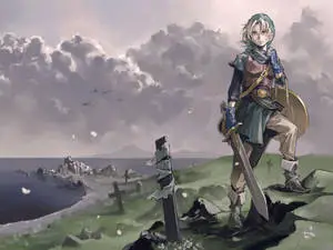 Terry From Dragon Quest VI Posing Majestically