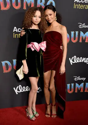 Thandiwe Newton And Daughter